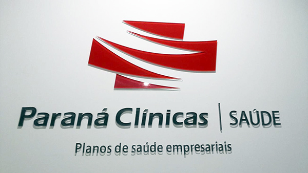 Letra Caixa em acrílico cristal de 5mm
