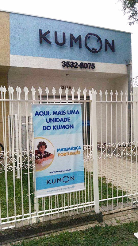Fachada da escola Kumon