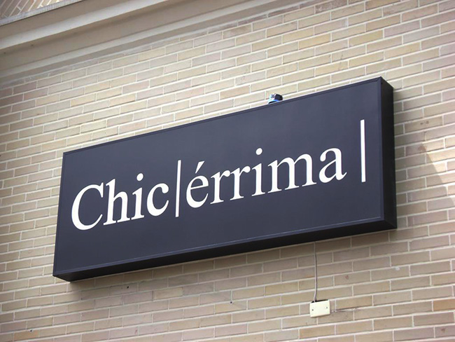 Visão do luminoso backlight