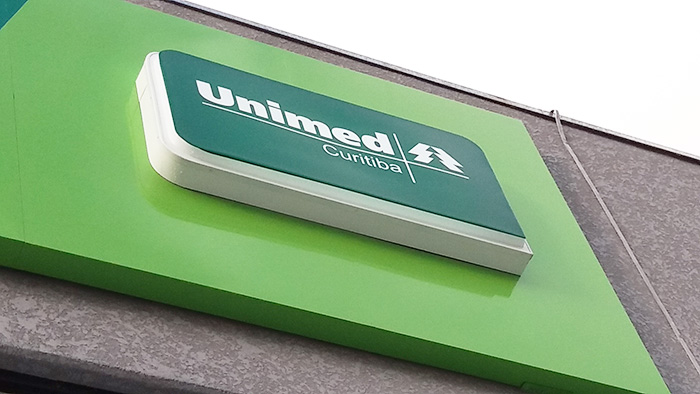 Placa/Luminoso com LED