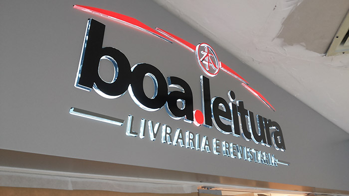 Fachada da livraria