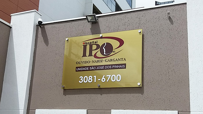 Placa de vidro temperado para fachada